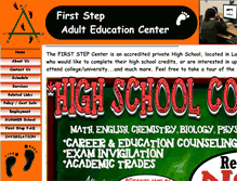 Tablet Screenshot of firststepcenter.ca